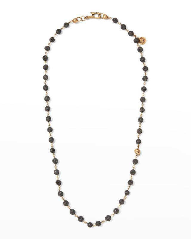 John Varvatos Stone Bead Necklace Product Image