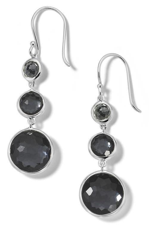 Ippolita Sterling Silver Lollipop Lollitini Hematite Drop Earrings Product Image