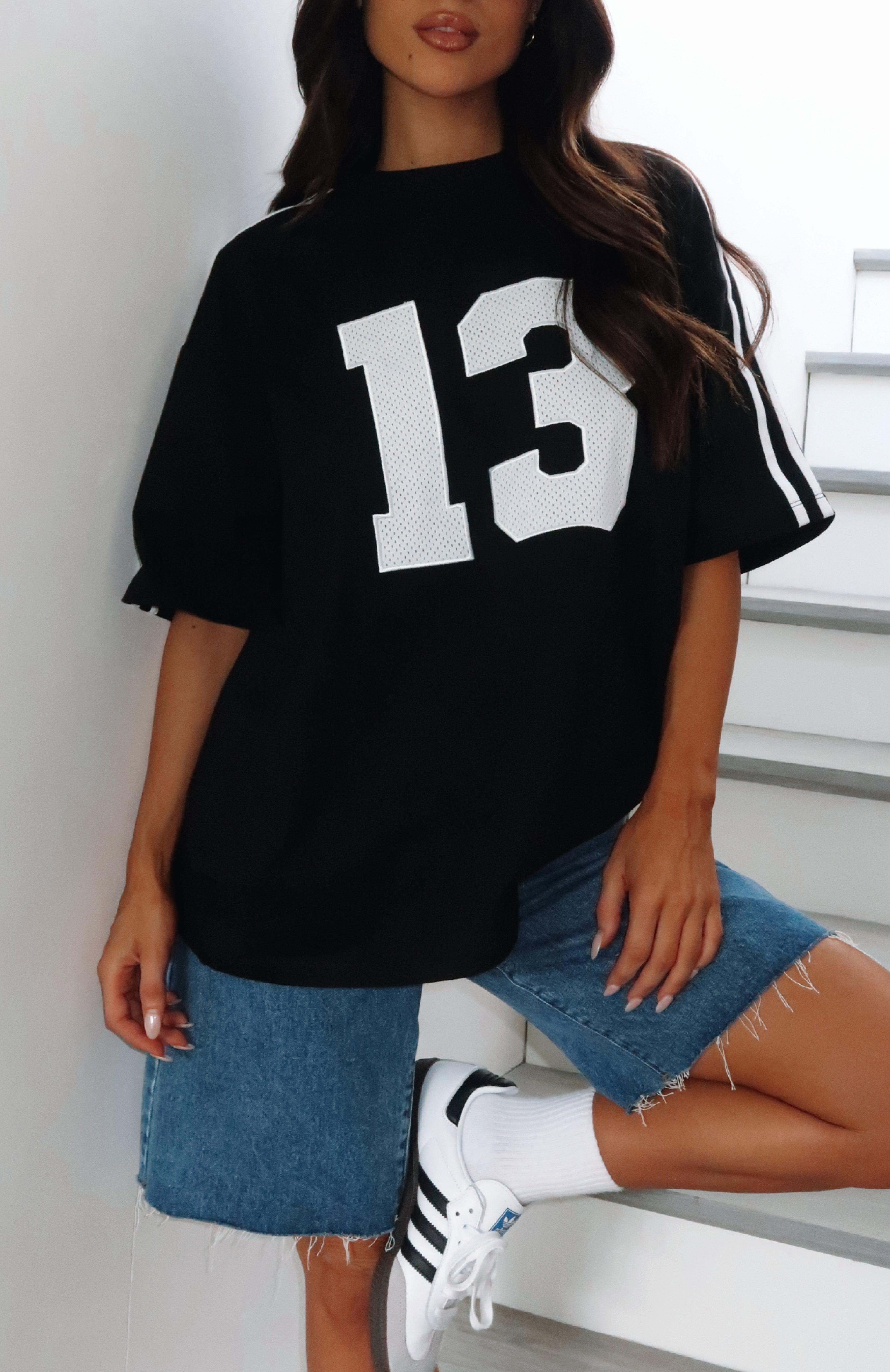 Always A Statement Oversized Tee Black Product Image