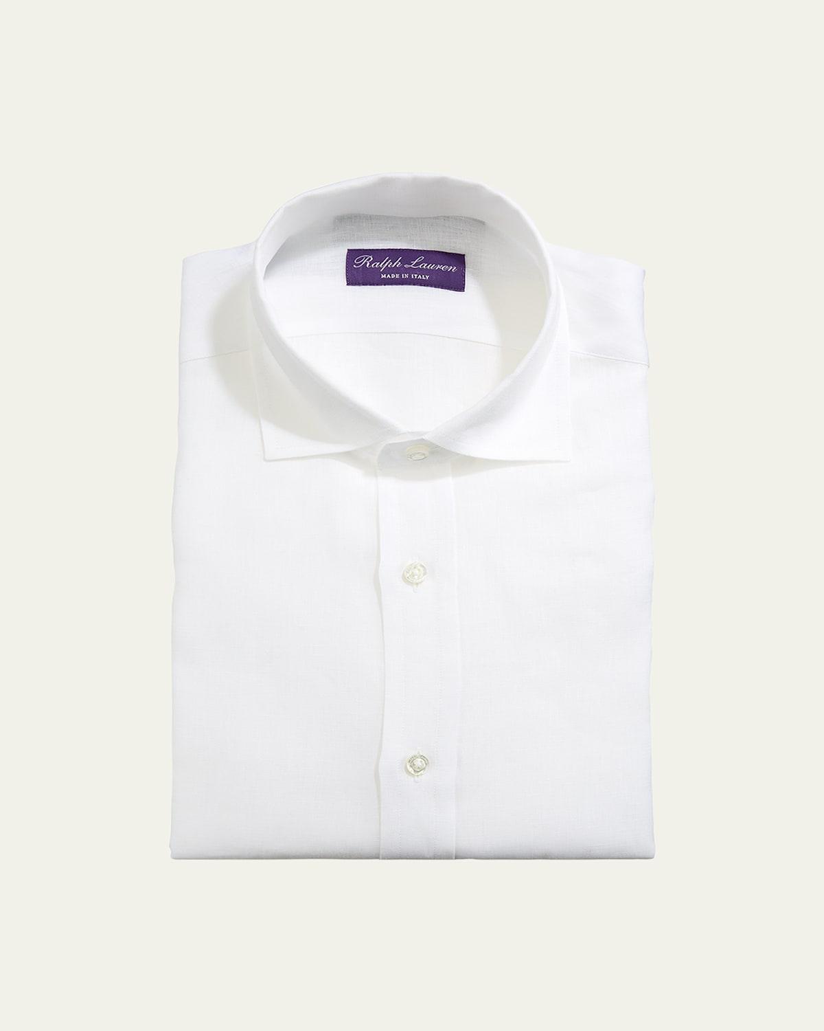 Mens Classic Linen Sport Shirt Product Image