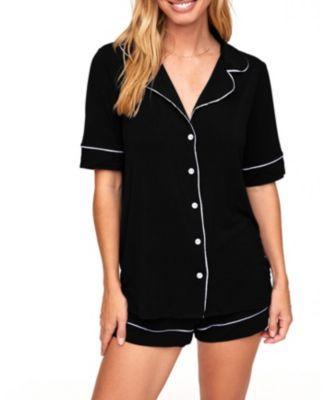 Jayne Womens Pajama shirt & shorts set Product Image