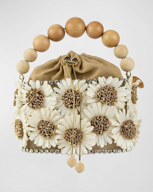 Holli Mahalo Flower Straw Top-Handle Bag Product Image