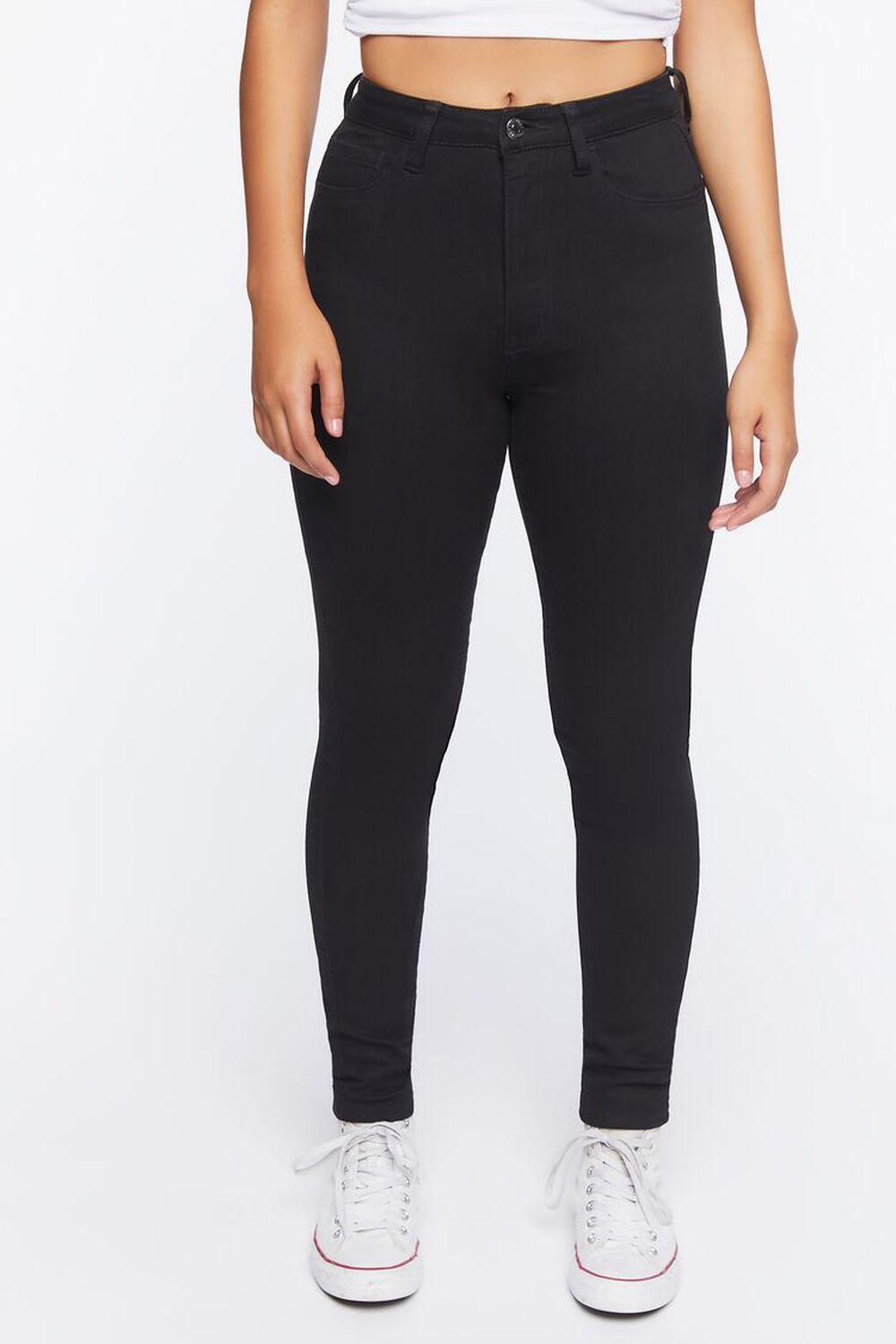 Stretch High-Rise Skinny Jeans | Forever 21 Product Image