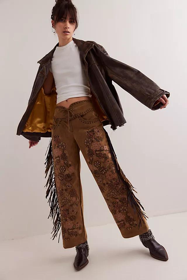 We The Free Mountain Creek Fringe Pants Product Image