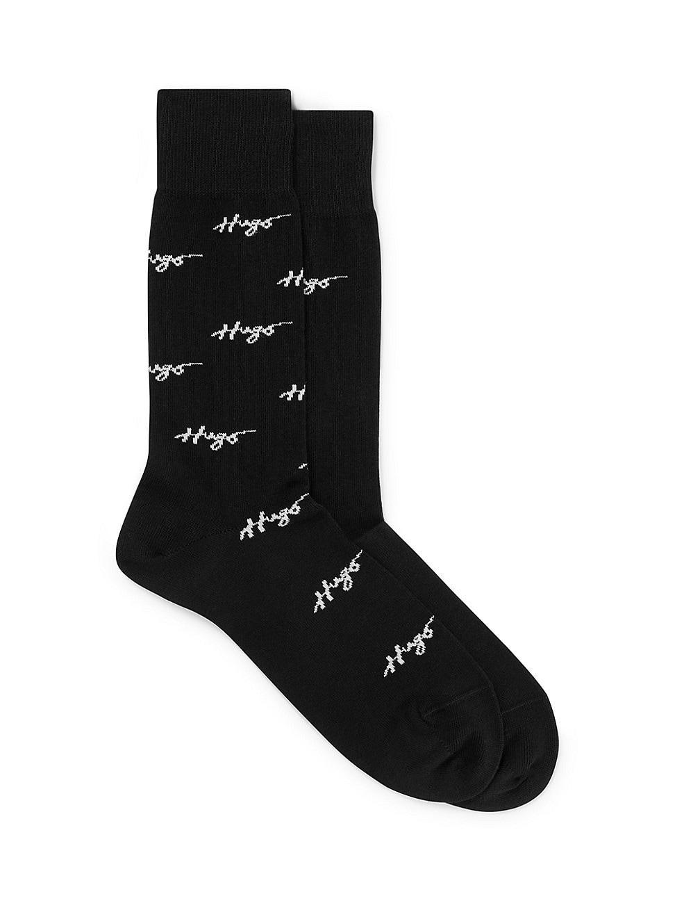 Mens Two-Pack of Regular-Length Socks Product Image