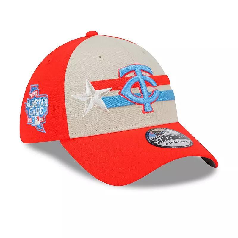 Mens New Era Cream Minnesota Twins 2024 MLB All-Star Game 39THIRTY Flex Hat Product Image