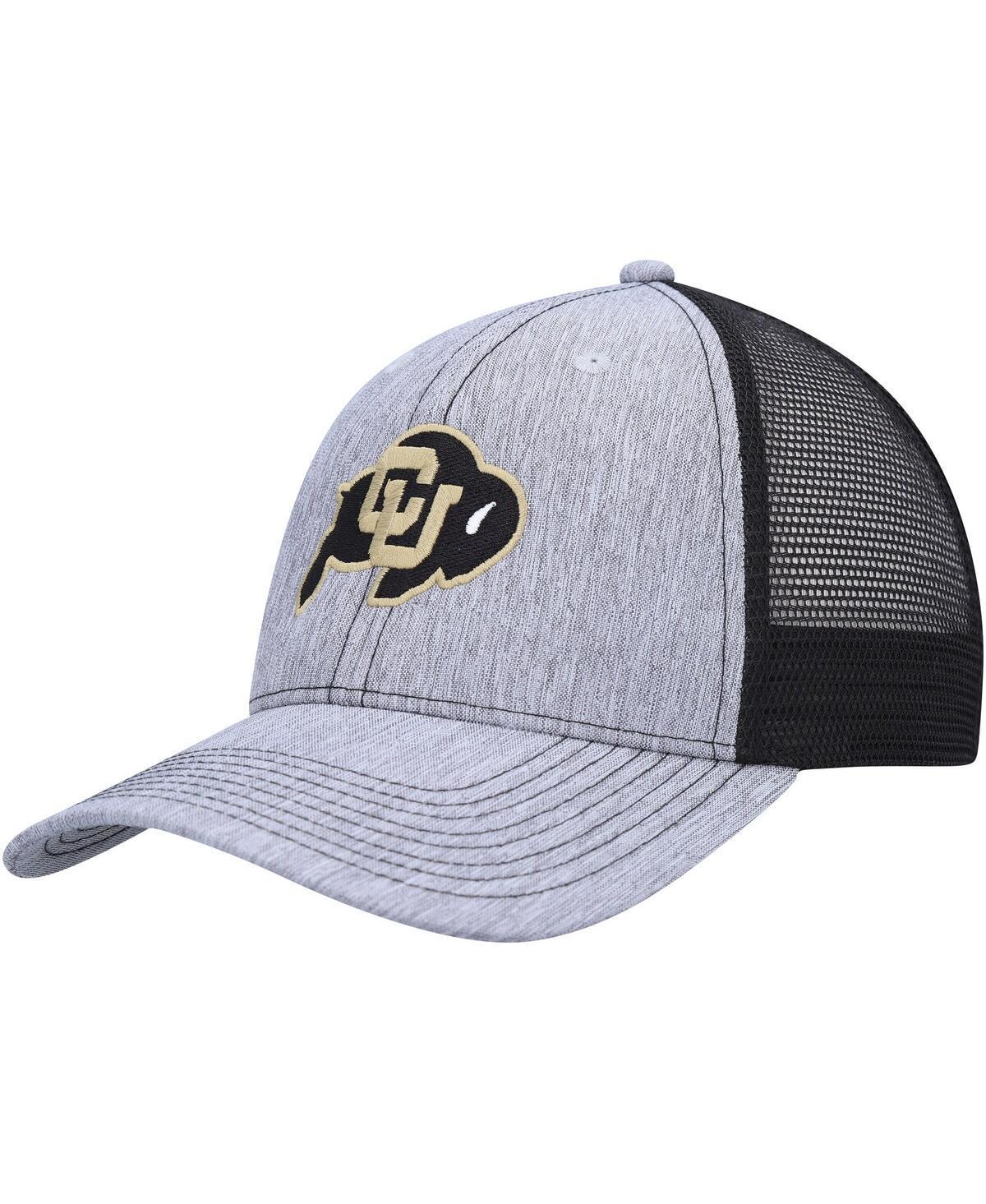 Mens Ahead Charcoal Colorado Buffaloes Brant Trucker Adjustable Hat - Charcoal Product Image