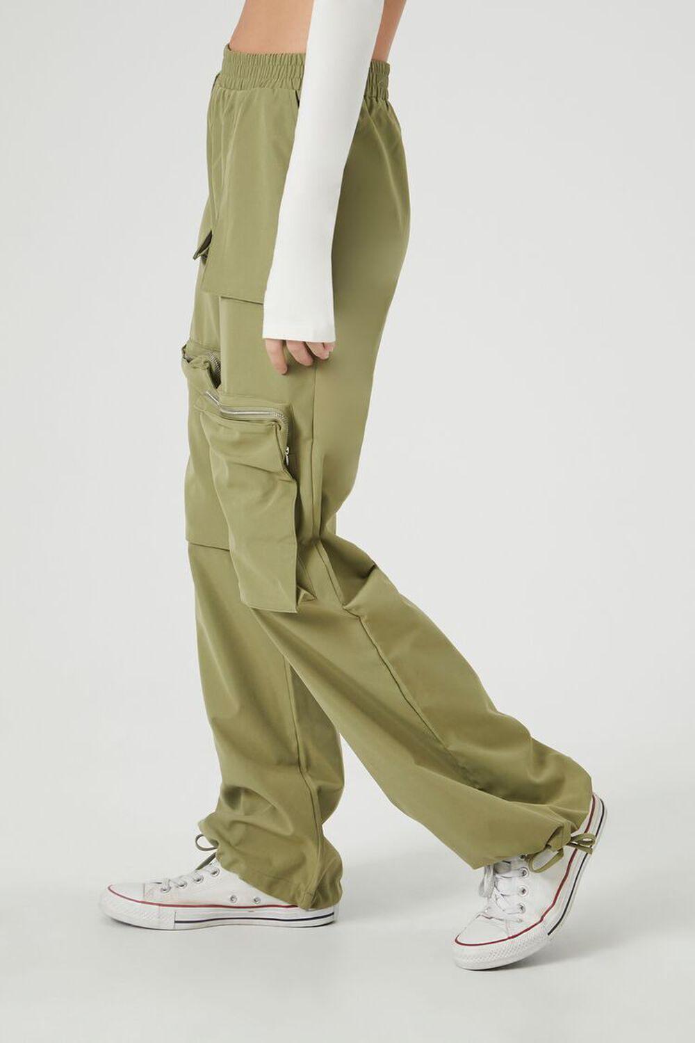 Straight-Leg Cargo Pants | Forever 21 Product Image