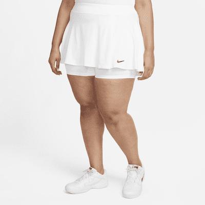 NikeCourt Dri-FIT Victory Women's Flouncy Tennis Skirt (Plus Size) Product Image