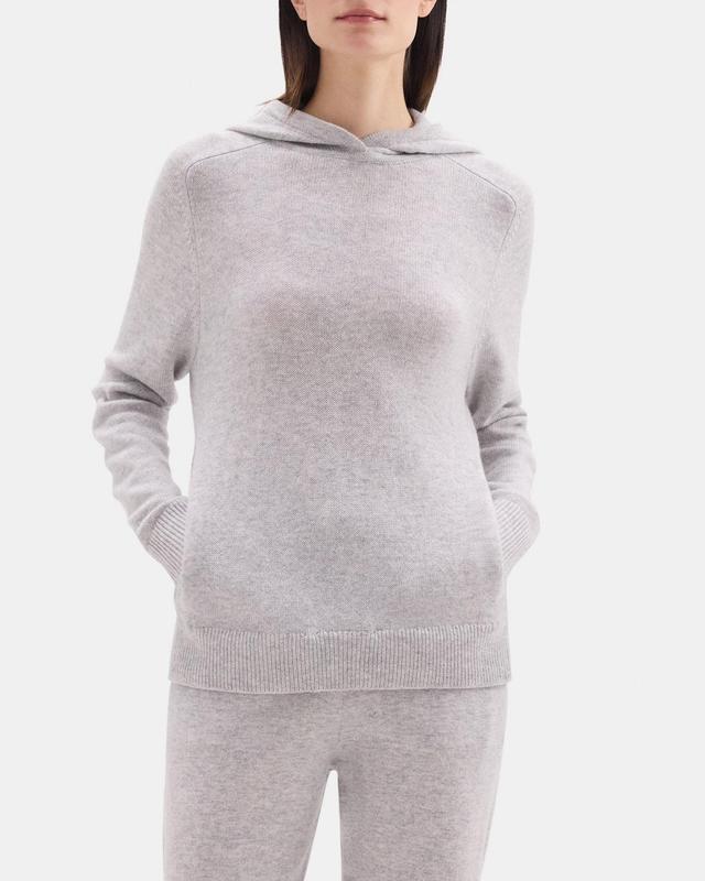 Raglan Sleeve Hoodie in Wool-Cashmere Product Image