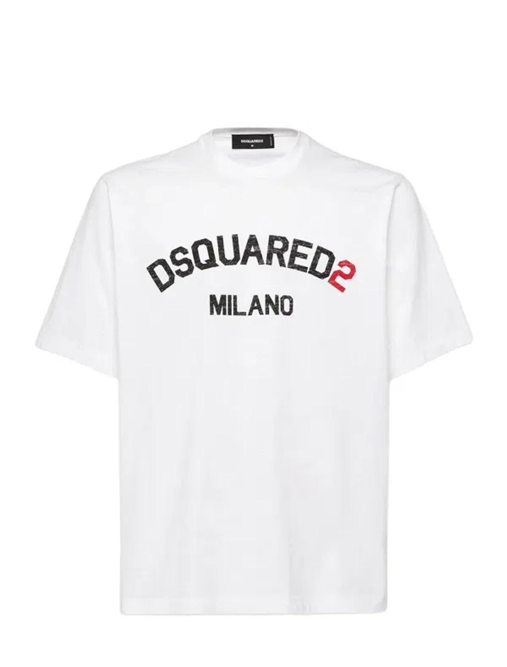 DSQUARED2 Topwear In White Product Image