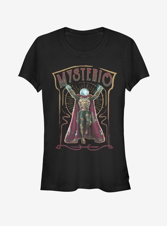 Marvel Spider-Man Far From Home Mysterio Vintage Girls T-Shirt Product Image