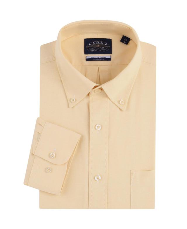 Eagle Mens Stretch Neck Pinpoint Oxford Shirt Product Image