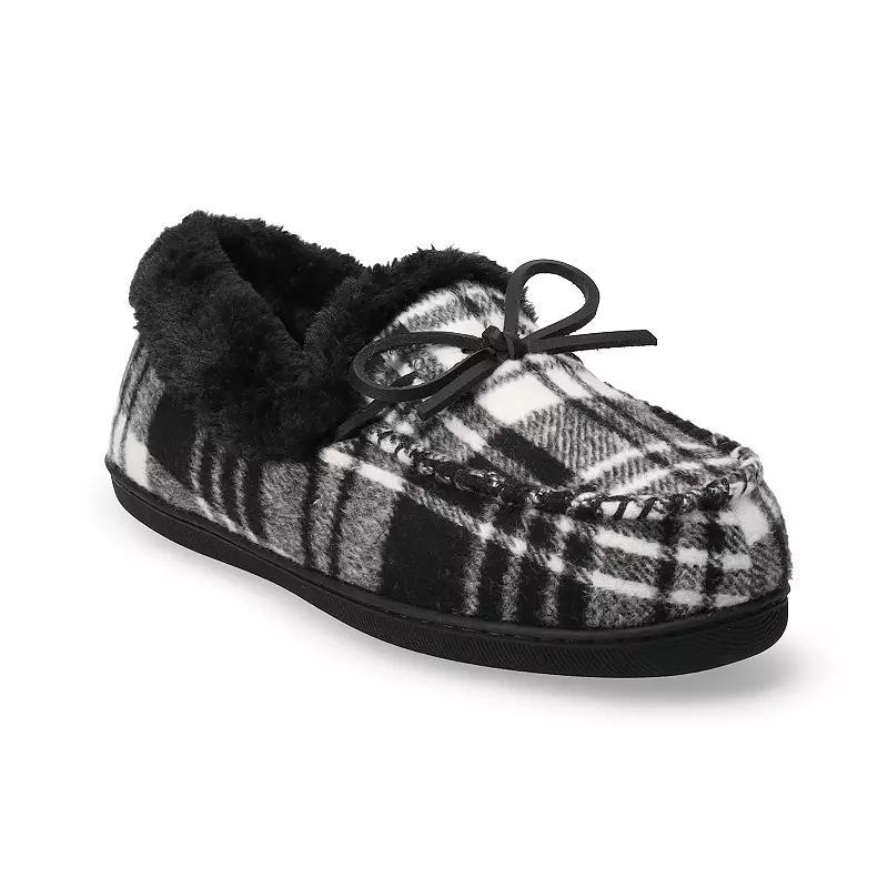 Sonoma Goods For Life SINTIA2 Womens Mini Cord Moccasin Slippers Product Image