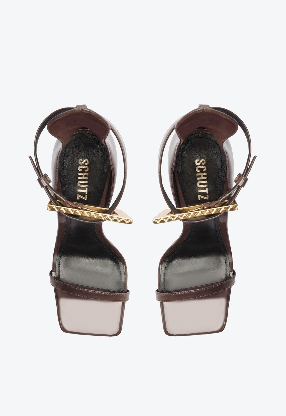 Ciara Patent Leather Sandal Female Product Image