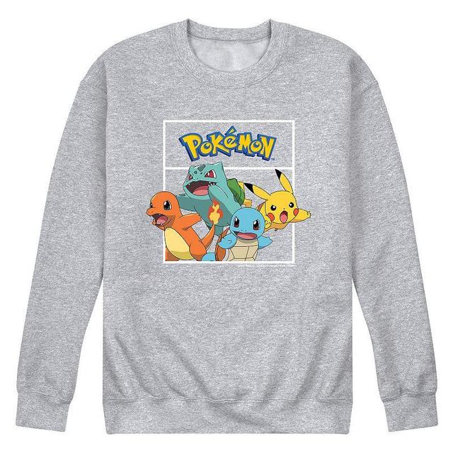 Mens Pokemon Team Sweatshirt Med Grey Product Image