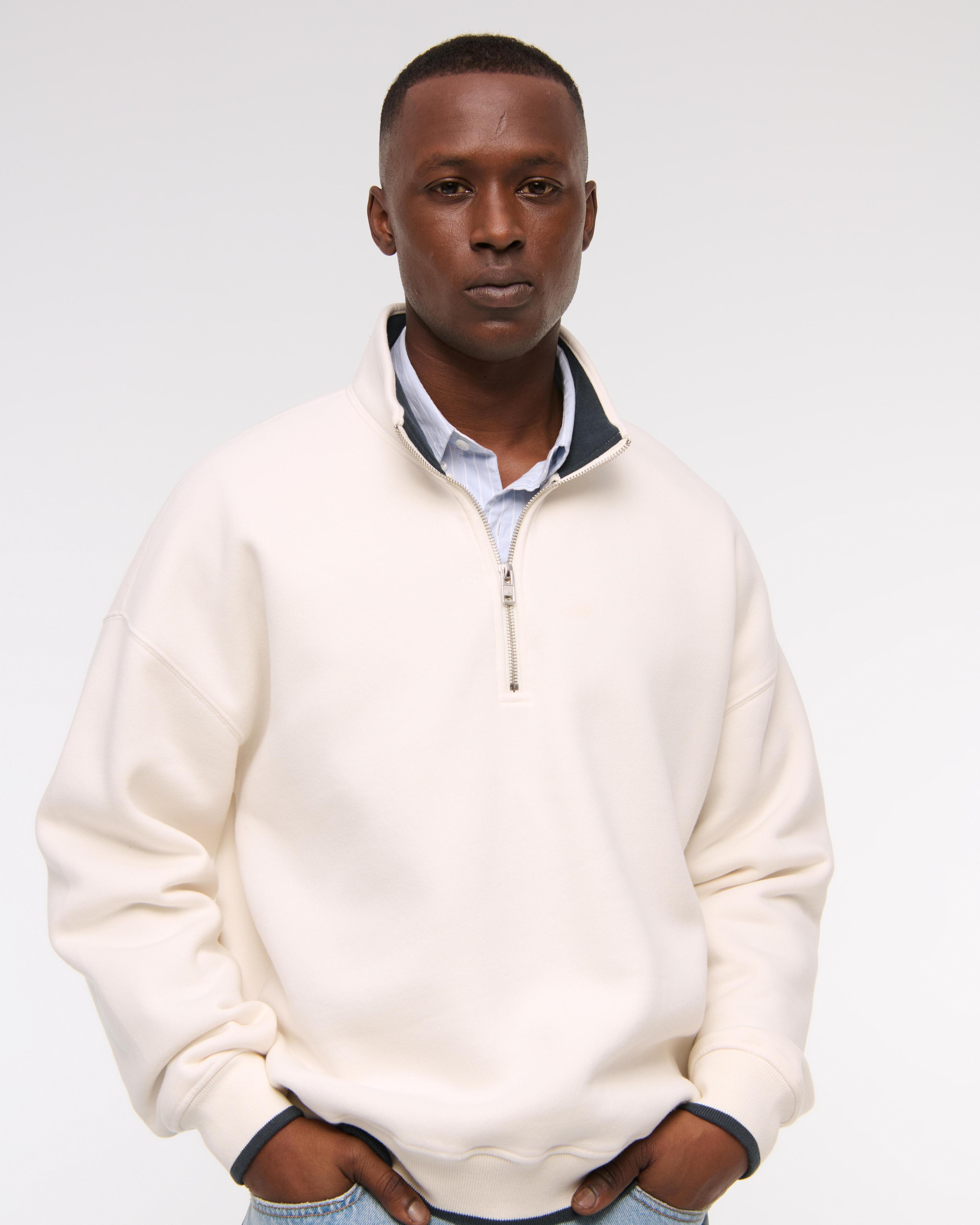 Essential Half-Zip Sweatshirt Product Image