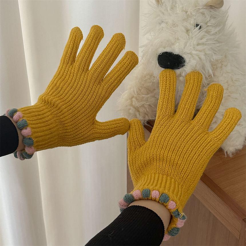 Knit Gloves Product Image