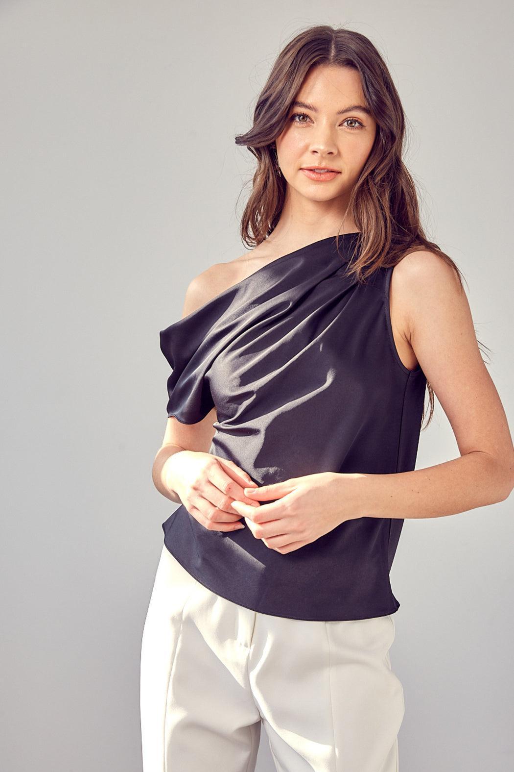 One Shoulder Top Product Image