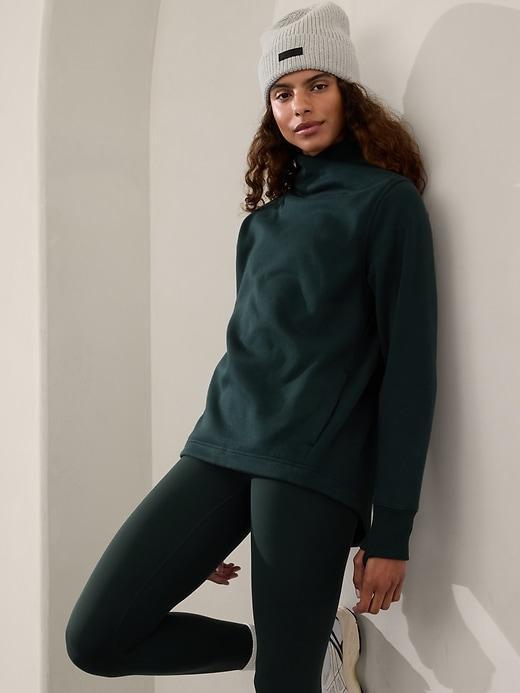 Cozy Karma Twist Neck Sweatshirt Product Image