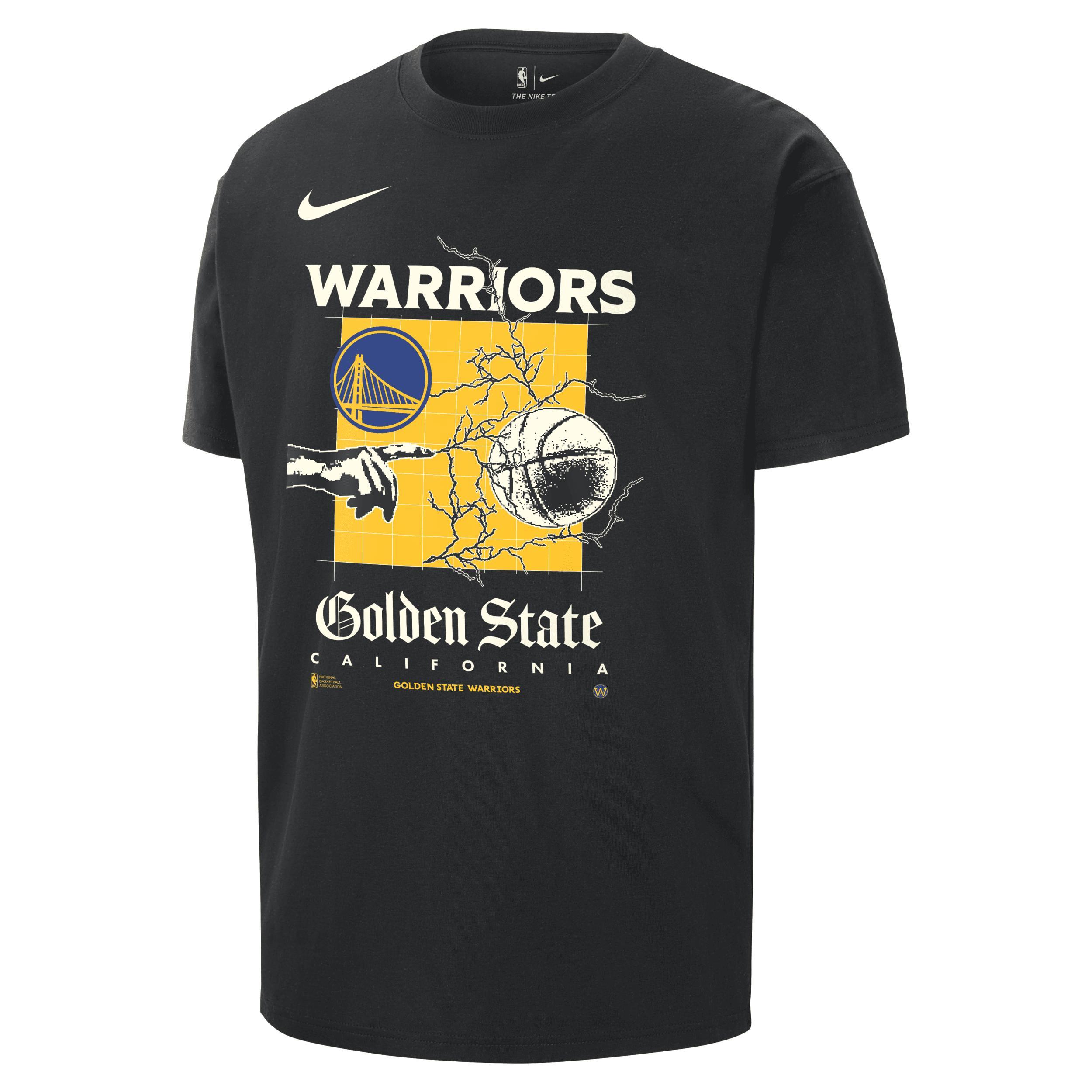 Golden State Warriors Courtside Nike Men's NBA Max90 T-Shirt Product Image