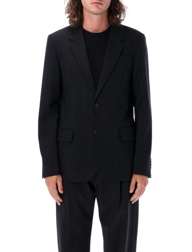 AMI ALEXANDRE MATTIUSSI Seasonal Monobreast Blazer In Black Product Image