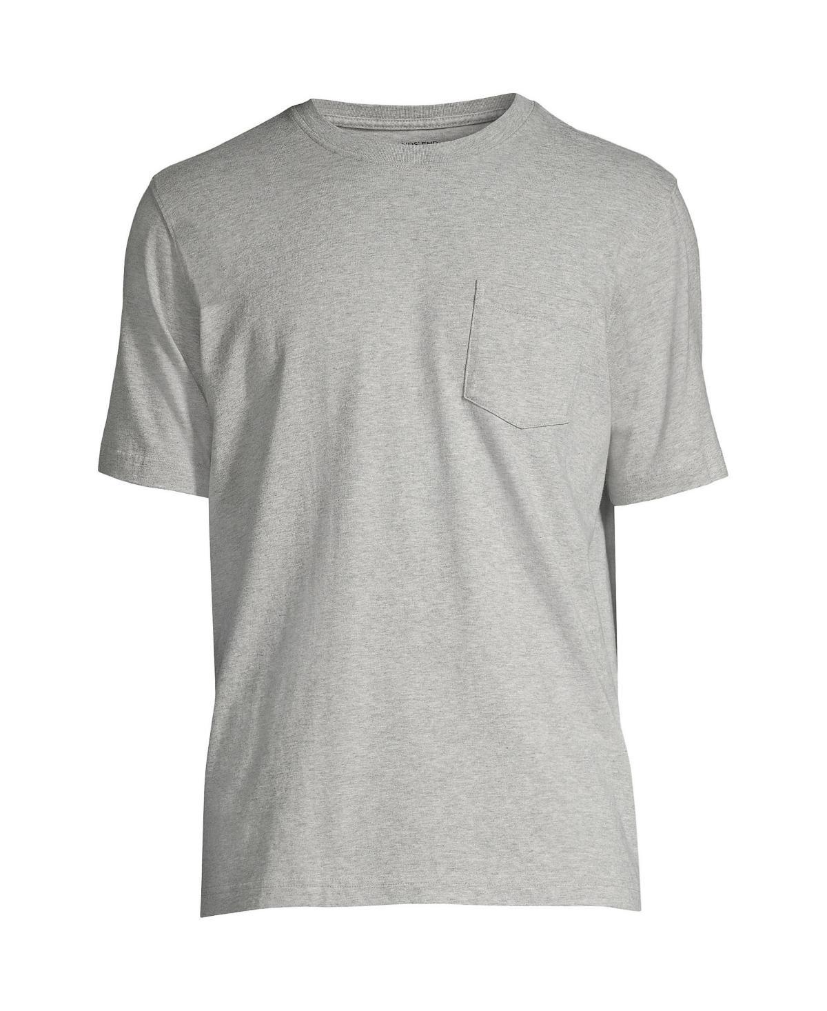 Lands End Mens Super-t Short Sleeve T-Shirt with Pocket Product Image