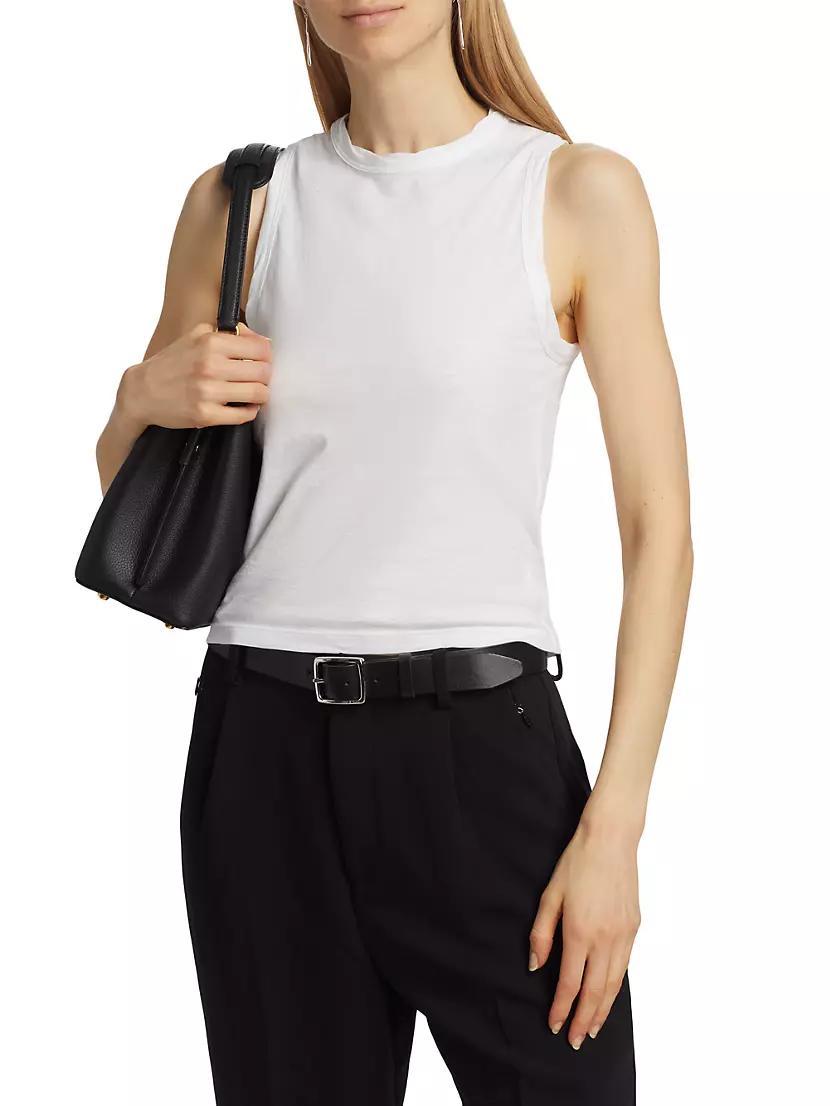 Sadie Cotton Jersey Muscle T-Shirt Product Image