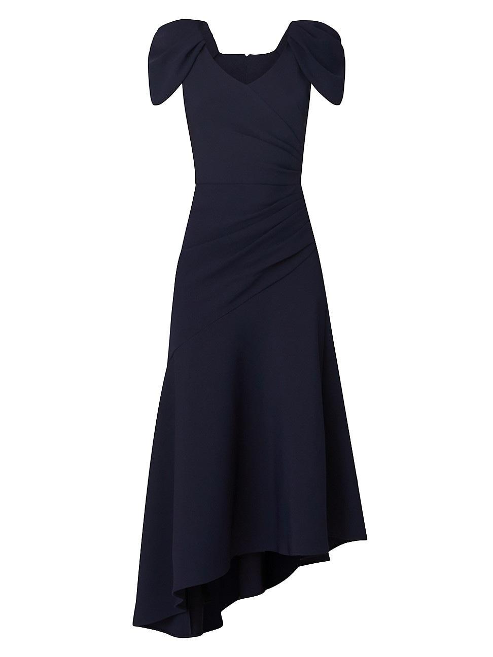 Womens Amata Gathered Asymmetric Dress Product Image