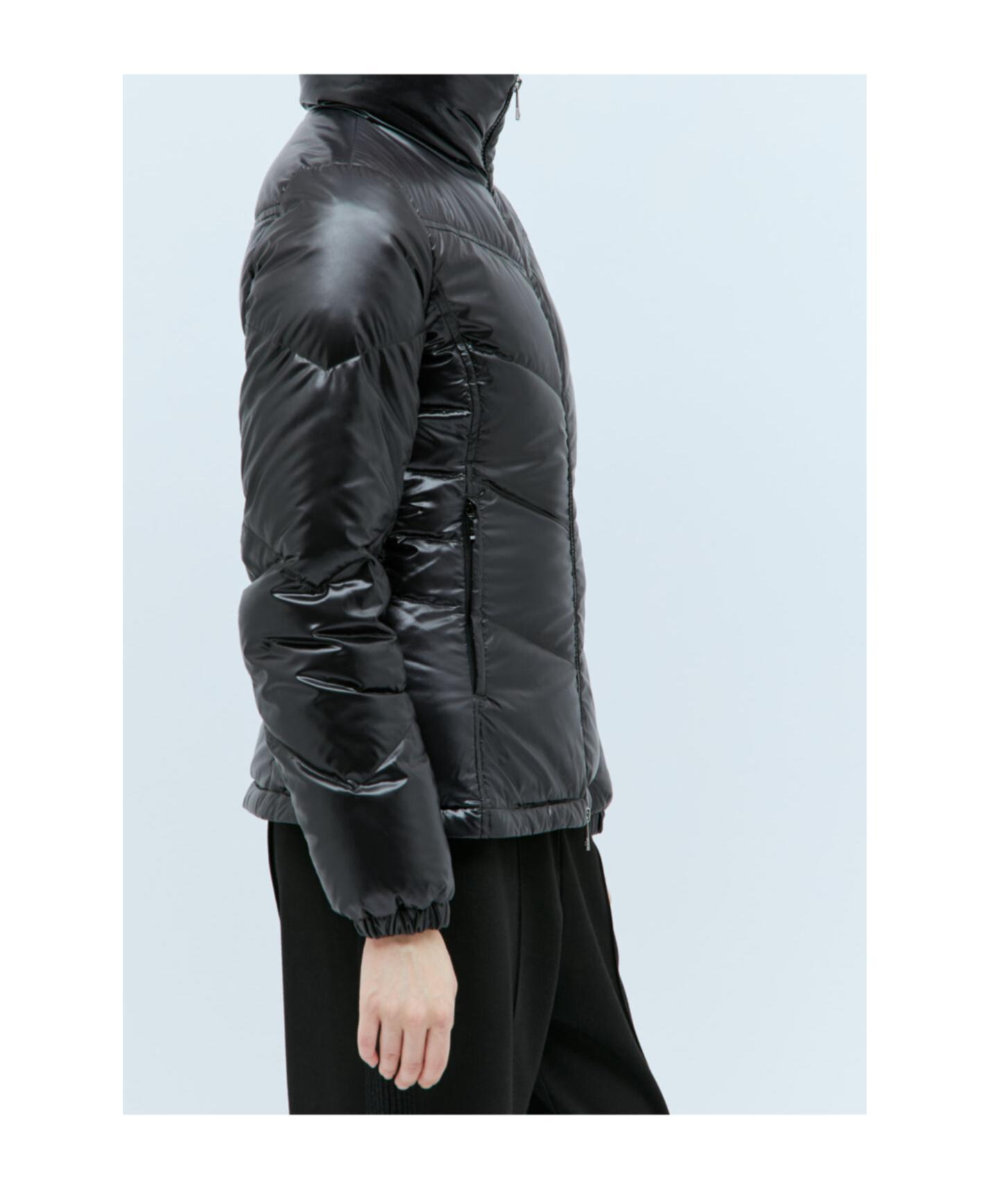 MONCLER Long-sleeved Short Down Jacket In Black Product Image