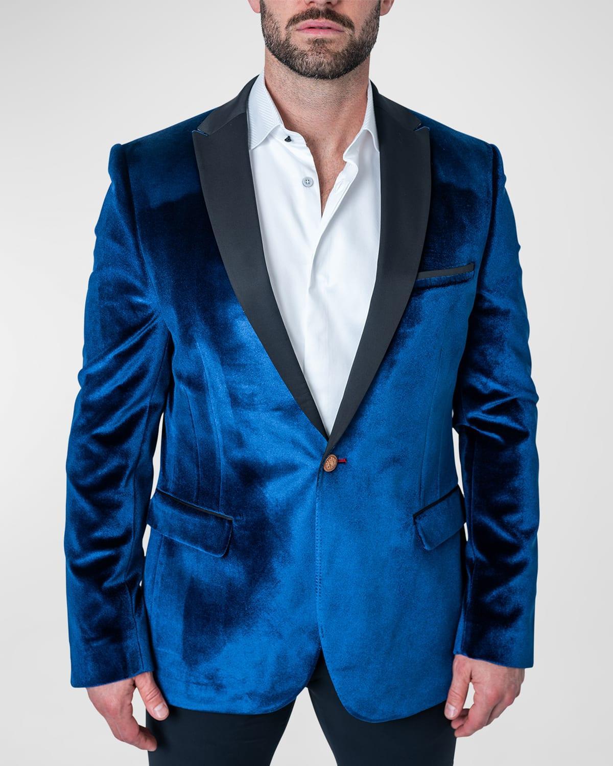 Mens Tesla Velvet Blazer Product Image