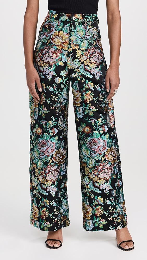 Marques Almeida Brocade Boyfriend Trousers | Shopbop Product Image