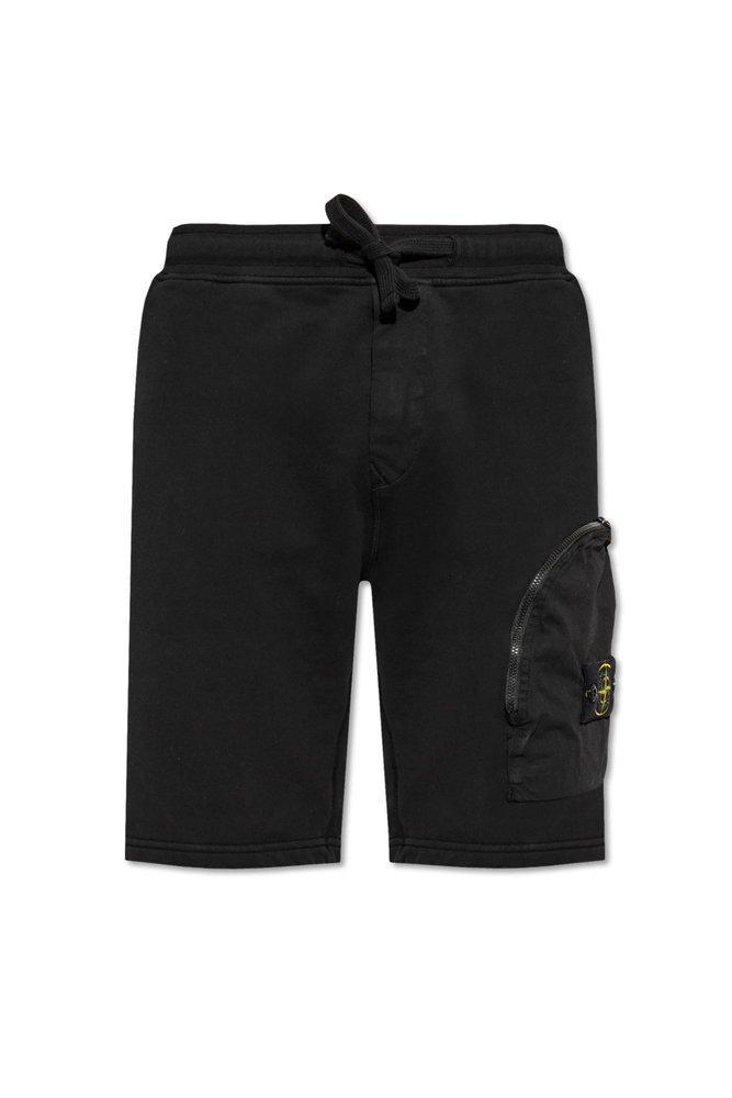 STONE ISLAND Logo In Black Product Image