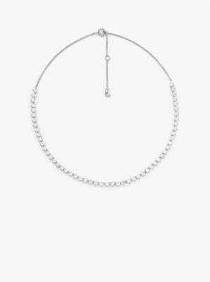 Sterling Crystal Necklace Product Image