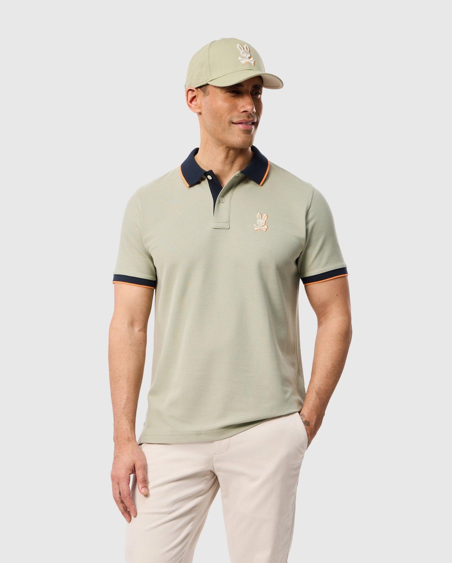 MENS KAYDEN PIQUE POLO - B6K675C200 Male Product Image