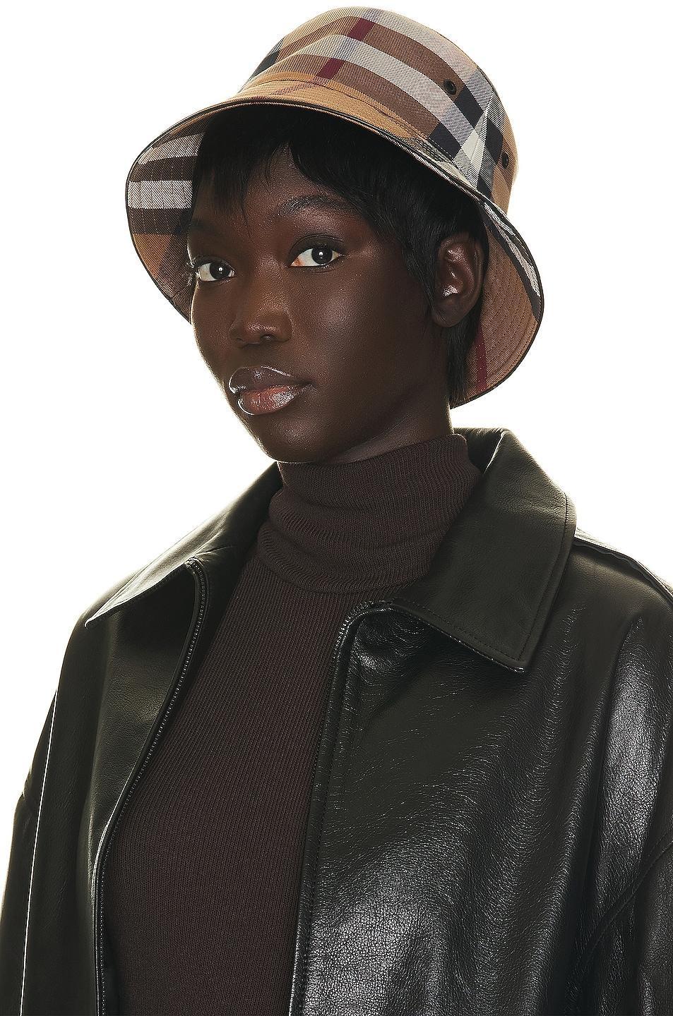 Burberry Bucket Hat in Brown Product Image