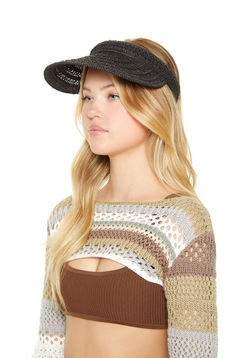 Straw Sun Visor | Forever 21 Product Image