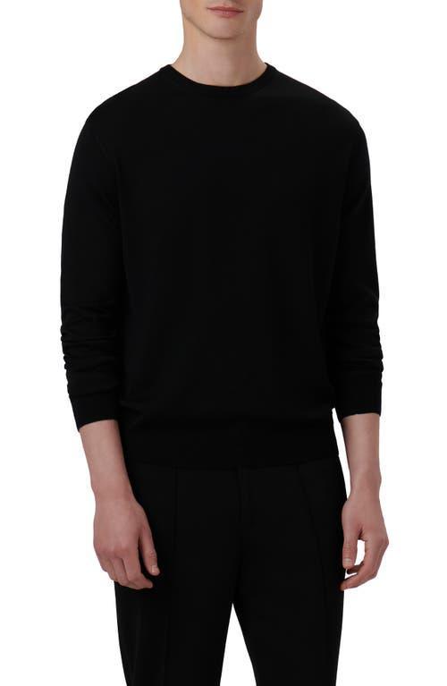 Bugatchi Merino Wool Crewneck Sweater Product Image