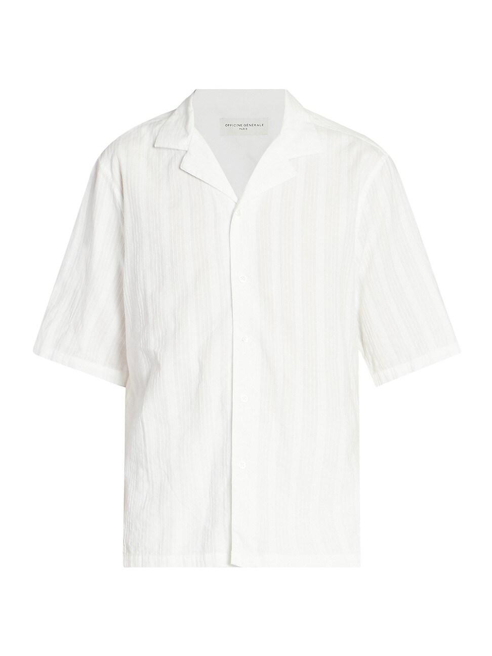 Mens Eren Cotton Camp Shirt Product Image