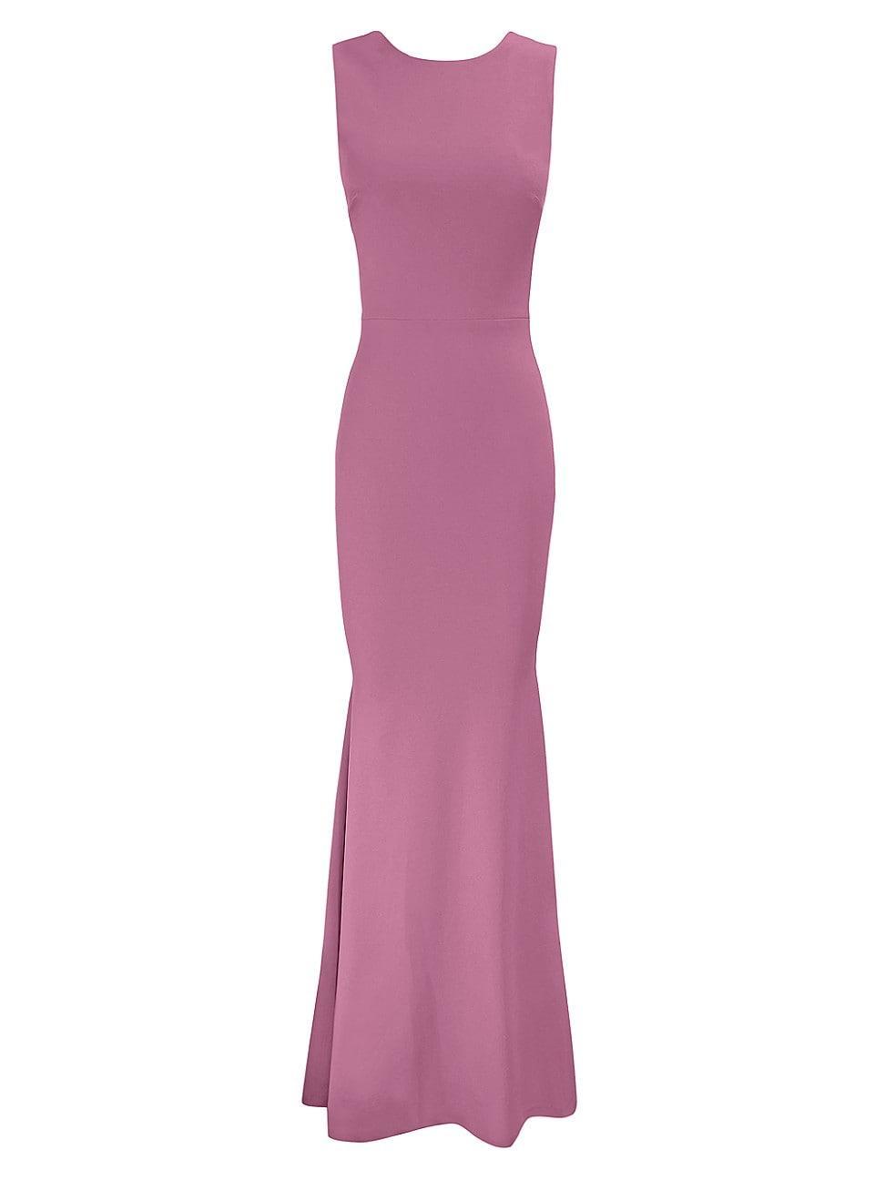 Womens Leighton Crepe Mermaid Dress Product Image