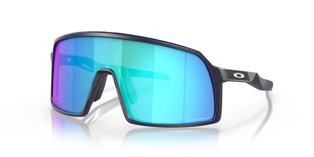 Oakley Mens OO9462 Sutro S 28mm Rectangle Sunglasses - Matte Navy/Prizm Sapphire Product Image