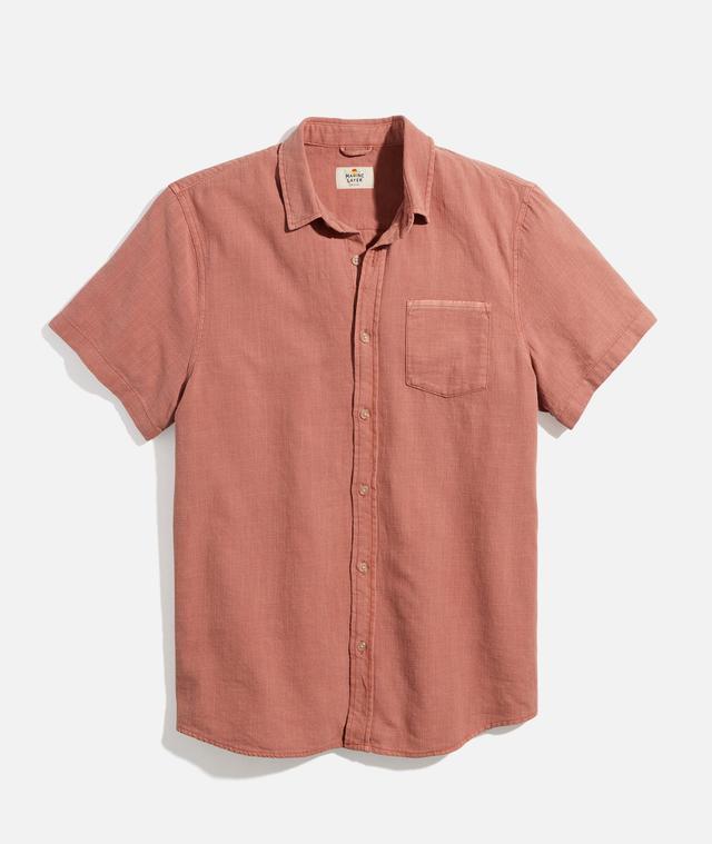 Stretch Selvage Short Sleeve Shirt Product Image