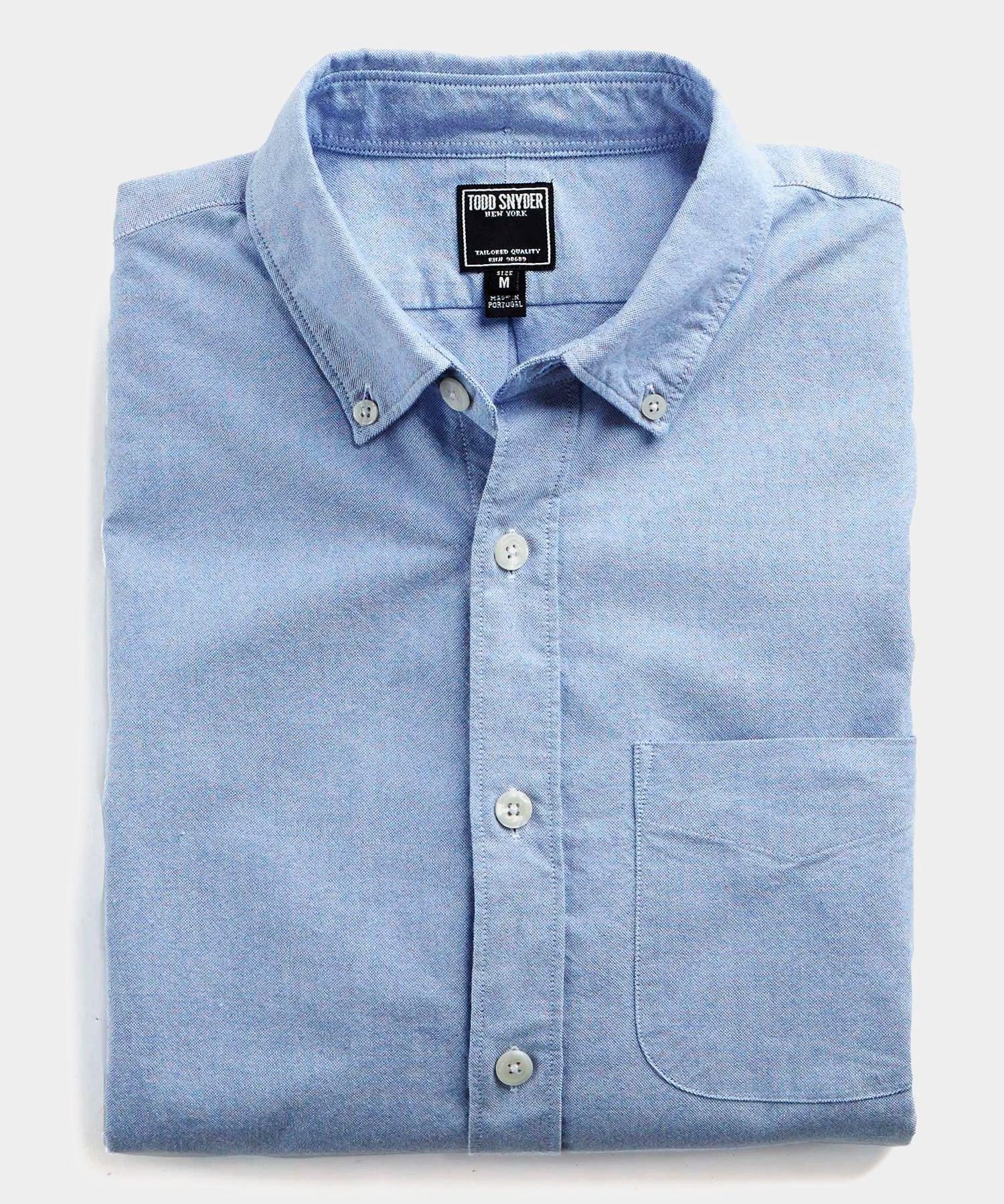 Japanese Selvedge Oxford Button Down Shirt Product Image