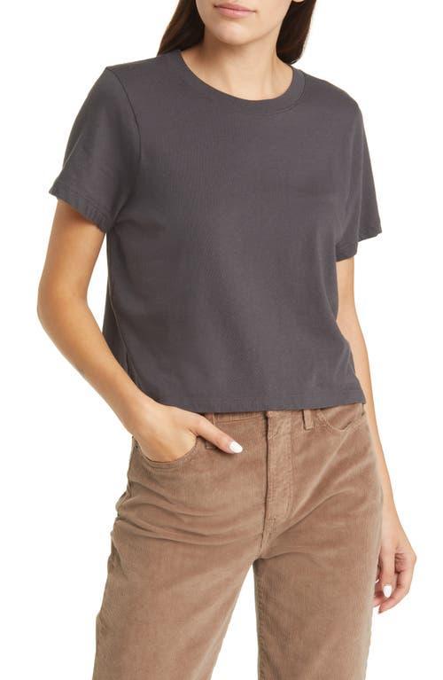 Madewell Lakeshore Softfade Cotton Crop Tee Product Image