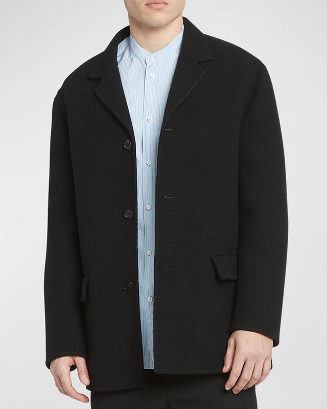 Men's Deconstructed Wool Jacket Product Image