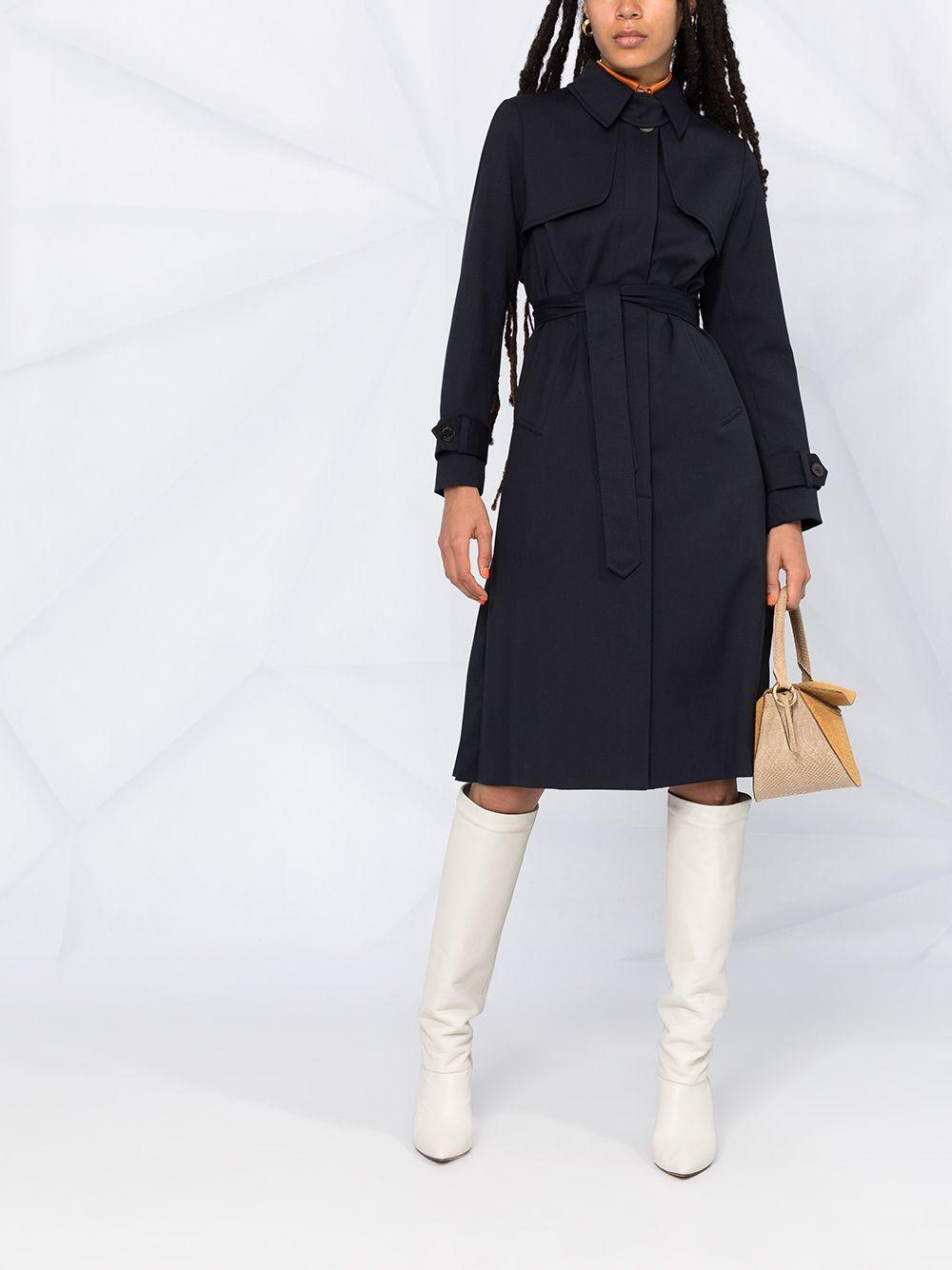 belted trench coat Product Image