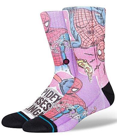 Stance Mens and Womens Spider-Man FreshTek Crew Socks Product Image