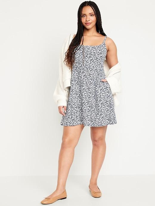 Fit & Flare Cami Mini Dress Product Image