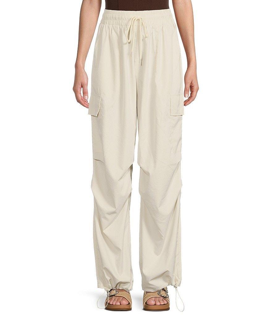 Sadie & Sage Vita Elastic Waist Cargo Pants Product Image