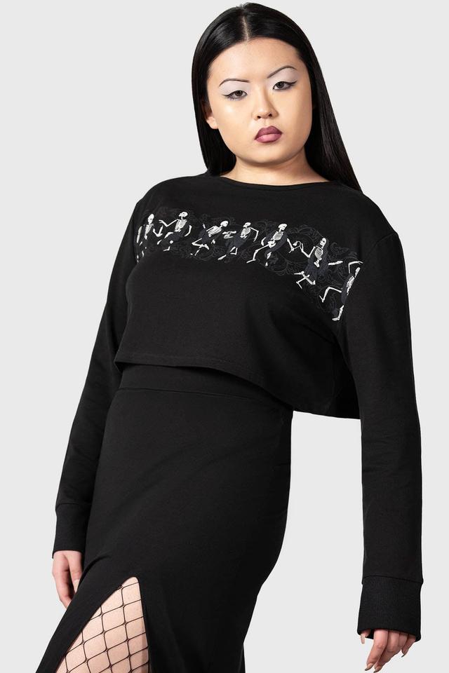 La Danse Crop Sweater Female Product Image